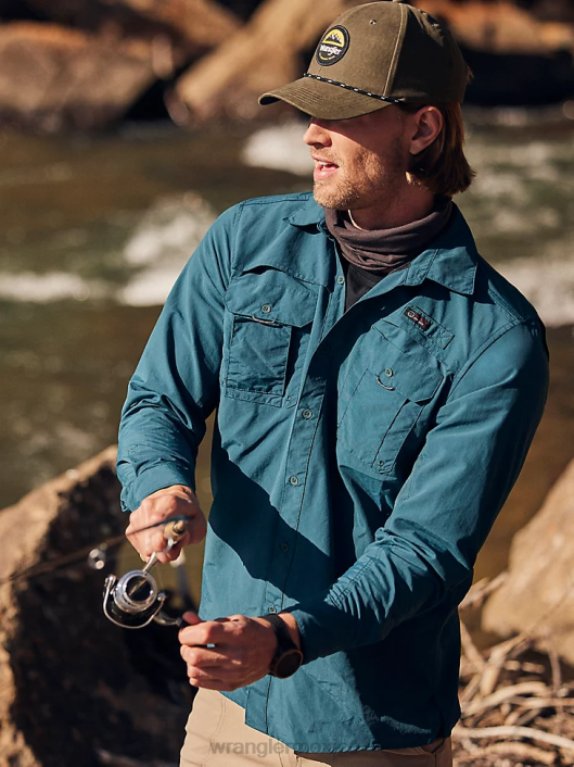 accesorios mx Wrangler hombres cinturón elástico trenzado negro (lw10523) 62D6712