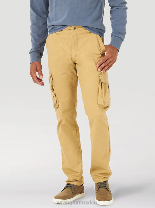 ropa mx Wrangler hombres pantalón cargo cónico flexible cosecha (70dywhv) 62D6226