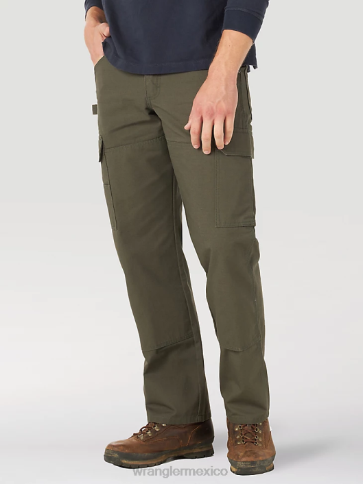 ropa mx Wrangler hombres pantalón ranger ropa de trabajo loden (10wmwr1ld) 62D6684