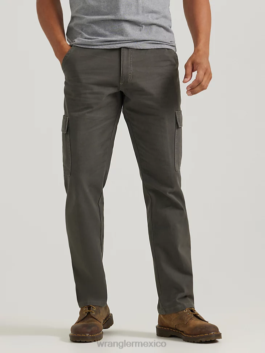 ropa mx Wrangler hombres pantalones cargo relajados auténticos verde oliva (10zm6lgod) 62D6243