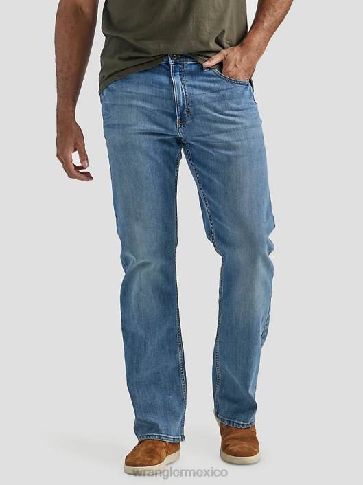 ropa mx Wrangler hombres Vaqueros bootcut de ajuste relajado Authentics marea alta (10zm4rbrp) 62D6122