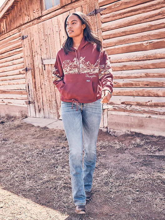 ropa mx Wrangler mujer jean retro mae lavado de km (09mwzkm) 62D6746