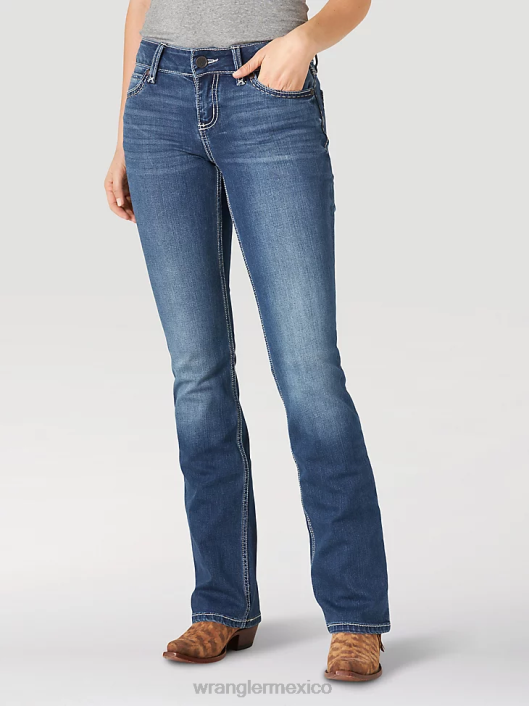 ropa mx Wrangler mujer jean retro mae lavado jd (09mwzjd) 62D6742