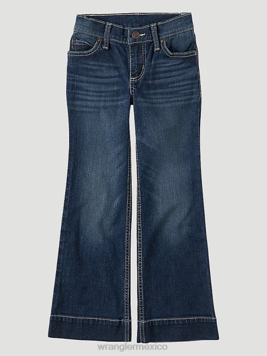 ropa mx Wrangler chicas pantalones vaqueros de pierna ancha jenna (112321497) 62D61057
