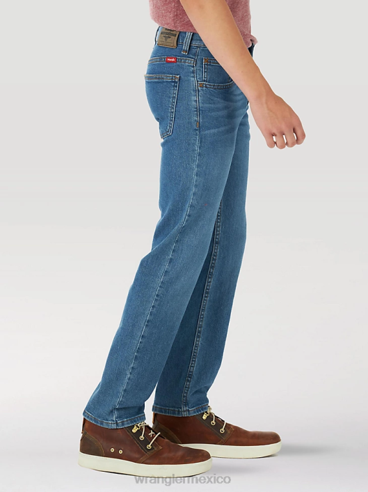 ropa mx Wrangler Niños Vaqueros Five Star Flex de pernera recta verdadero índigo (5wnhwtd) 62D6985