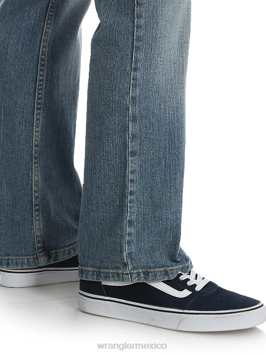 ropa mx Wrangler Niños Vaqueros bootcut elásticos clásicos de Five Star mezclilla ligera (6brlwsw) 62D6998