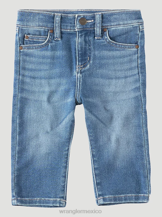 ropa mx Wrangler Niños Vaqueros bootcut elásticos clásicos de Five Star índigo fresco (6brlwfs) 62D6997