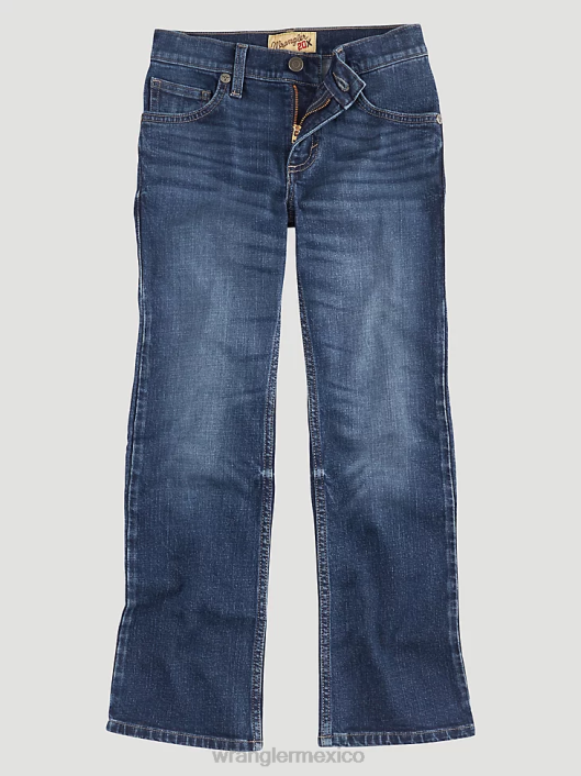 ropa mx Wrangler Niños Vaqueros de corte slim con corte tipo bota vintage 20x revista (112318417t) 62D6979