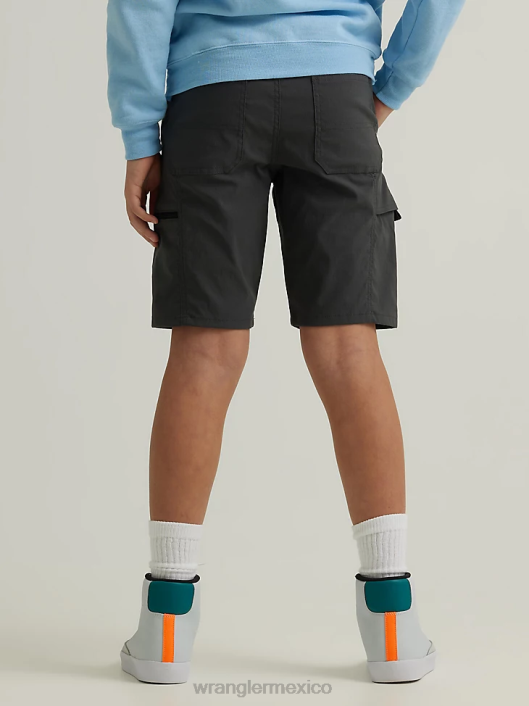 ropa mx Wrangler Niños corto técnico gris (112336185) 62D61018