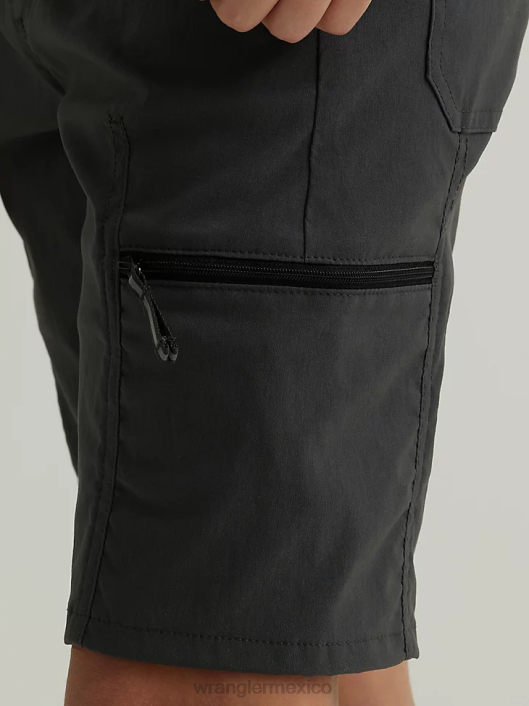 ropa mx Wrangler Niños corto técnico gris (112336185) 62D61018
