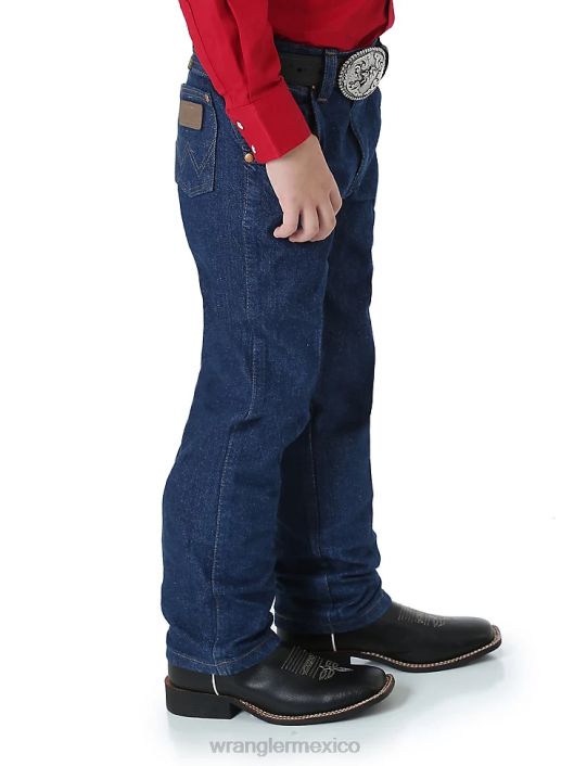 ropa mx Wrangler Niños jean corte cowboy original fit índigo prelavado (13mwzjp) 62D6953
