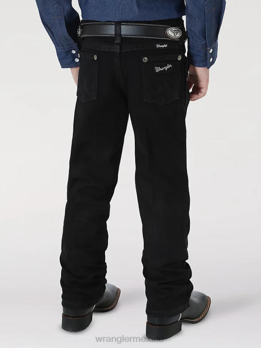 ropa mx Wrangler Niños jeans edición plata pequeña negro (1013jsewk) 62D61027