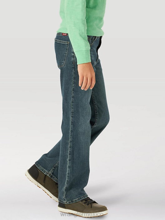 ropa mx Wrangler Niños vaqueros con corte bootcut flexibles de cinco estrellas bosque (5wnbwwn) 62D6959