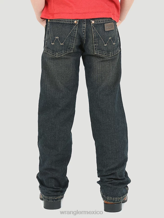ropa mx Wrangler Niños vaqueros retro rectos río ondulante (brt30rr) 62D61000