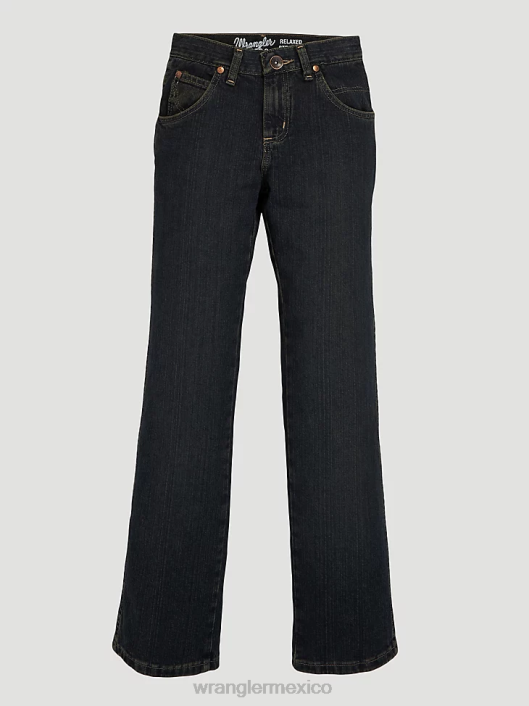 ropa mx Wrangler Niños vaqueros retro rectos río ondulante (brt30rr) 62D61000