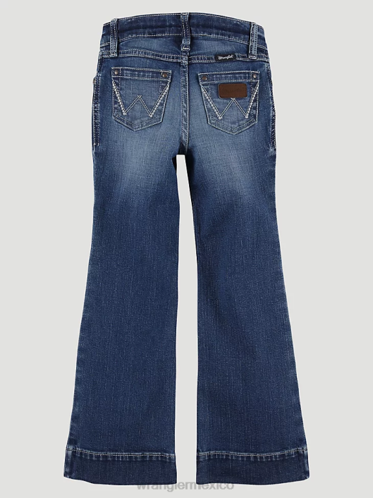 ropa mx Wrangler chicas pantalones vaqueros de pierna ancha Shelby (112328298) 62D61058