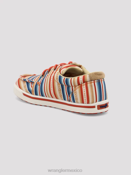 ropa mx Wrangler chicas vaqueros con parches premium azul medio (09mwgms) 62D61041