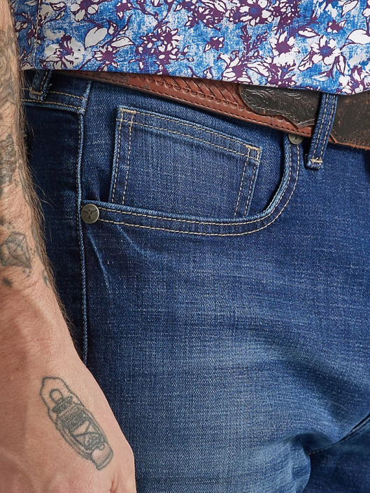 ropa mx Wrangler hombres 20x no 44 jeans ajustados con pernera recta arroyo leonado (112332509) 62D658