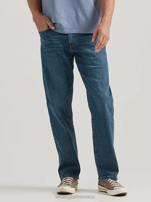 ropa mx Wrangler hombres Authentics jeans cómodos y flexibles de ajuste relajado fumar (zm3cssm) 62D6199