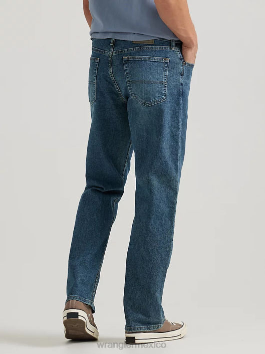 ropa mx Wrangler hombres Authentics jeans cómodos y flexibles de ajuste relajado fumar (zm3cssm) 62D6199