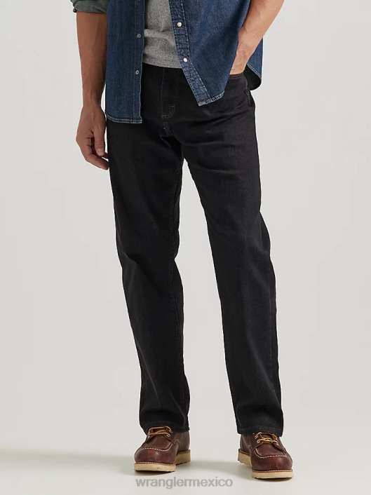 ropa mx Wrangler hombres Authentics jeans cómodos y flexibles de ajuste relajado mezclilla oscura (zm3csdd) 62D6201