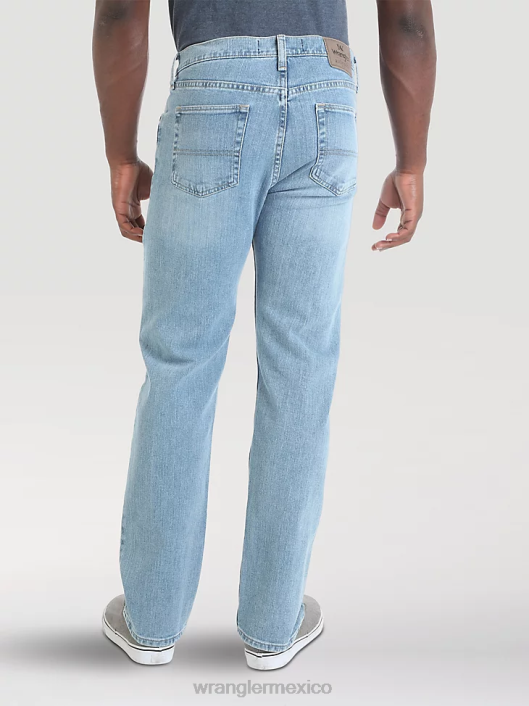 ropa mx Wrangler hombres Authentics jeans flexibles de ajuste relajado luz de lavado de piedra (10zm200sf) 62D6100