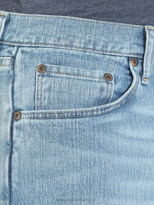 ropa mx Wrangler hombres Authentics jeans flexibles de ajuste relajado luz de lavado de piedra (10zm200sf) 62D6100