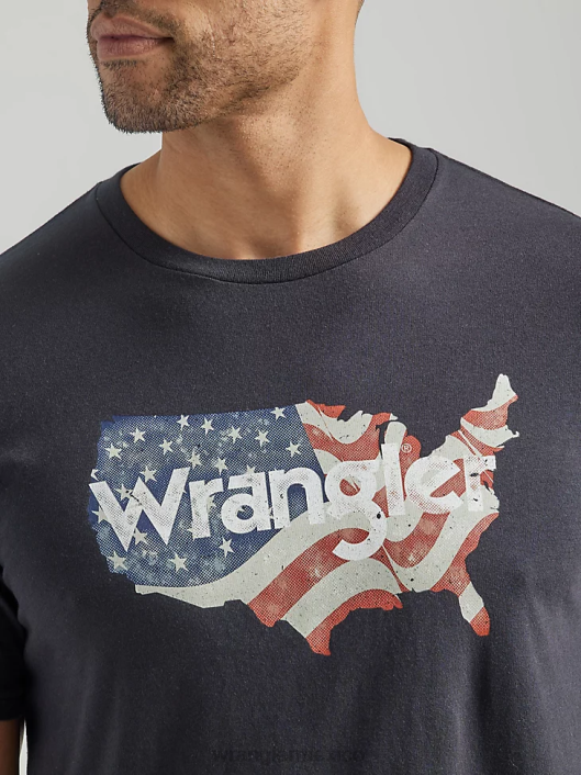 ropa mx Wrangler hombres Henley de manga corta para trabajo Riggs brezo ceniza (3w760ah) 62D6271
