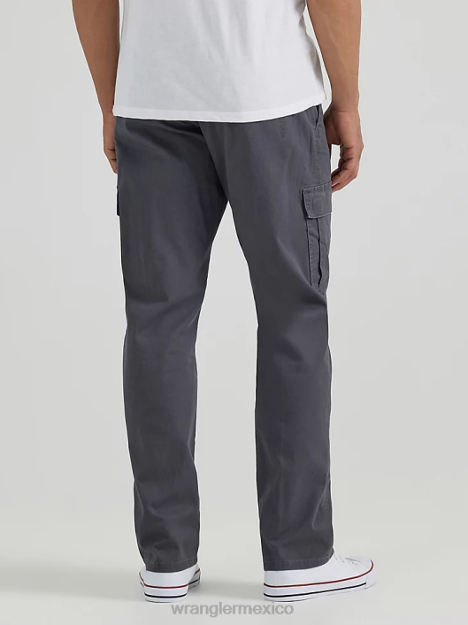 ropa mx Wrangler hombres Pantalón cargo elástico relajado Authentics antracita (10zm7abah) 62D6235