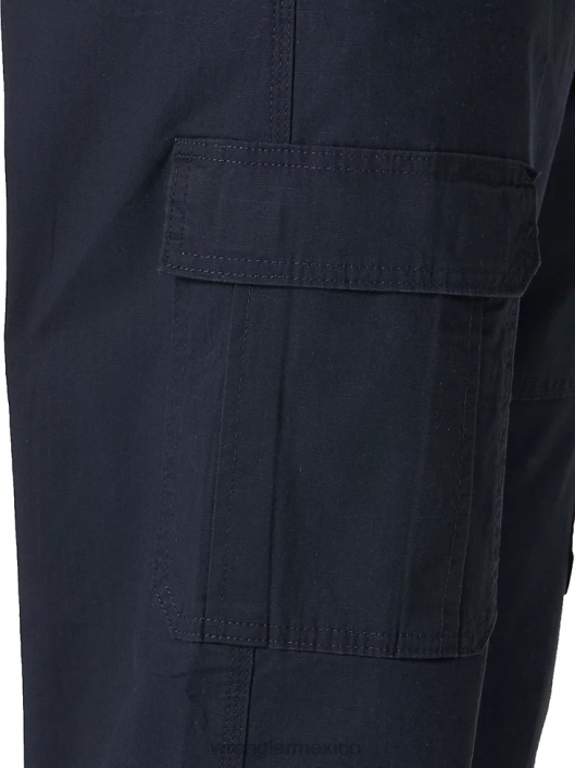 ropa mx Wrangler hombres Pantalón cargo elástico relajado Authentics azul marino (10zm7abnv) 62D6231