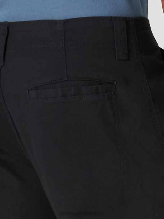 ropa mx Wrangler hombres Pantalón cargo elástico relajado Authentics negro (10zm7abbl) 62D6233