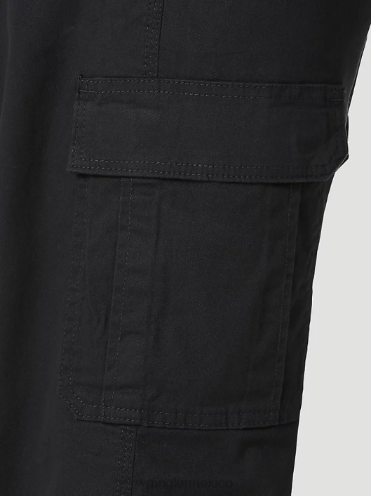 ropa mx Wrangler hombres Pantalón cargo elástico relajado Authentics negro (10zm7abbl) 62D6233