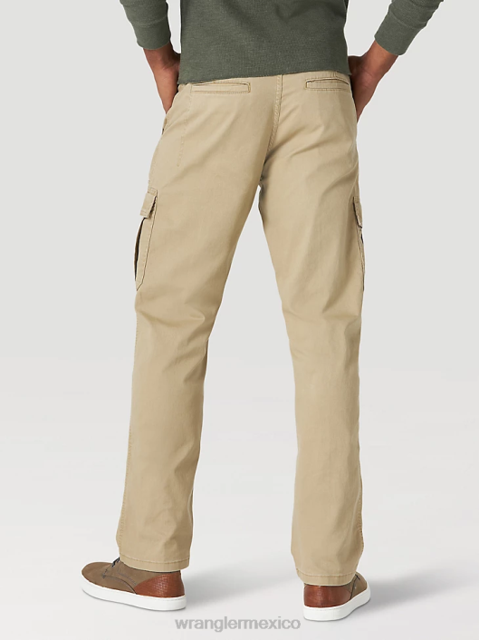 ropa mx Wrangler hombres Pantalón cargo elástico relajado Authentics olmo (10zm7abew) 62D6232