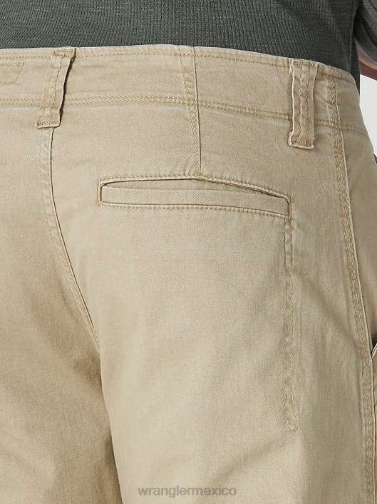 ropa mx Wrangler hombres Pantalón cargo elástico relajado Authentics olmo (10zm7abew) 62D6232
