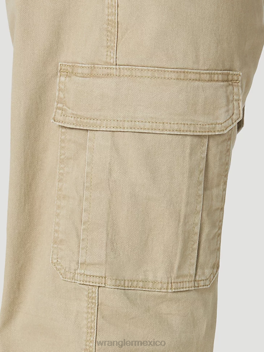 ropa mx Wrangler hombres Pantalón cargo elástico relajado Authentics olmo (10zm7abew) 62D6232