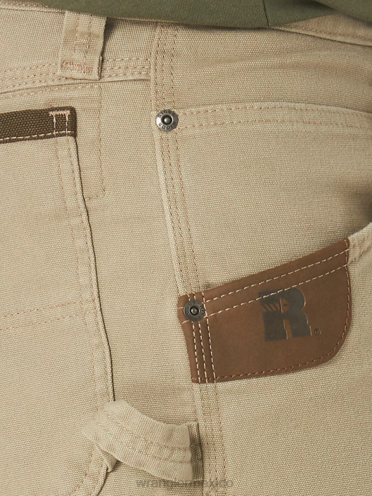 ropa mx Wrangler hombres Pantalón corto cargo Ranger elástico de ropa de trabajo Riggs caqui oscuro (3w362dk) 62D6536