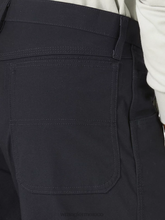 ropa mx Wrangler hombres Pantalón de carpintero resistente al fuego riggs workwear fr azul marino (fr3wacb) 62D6264