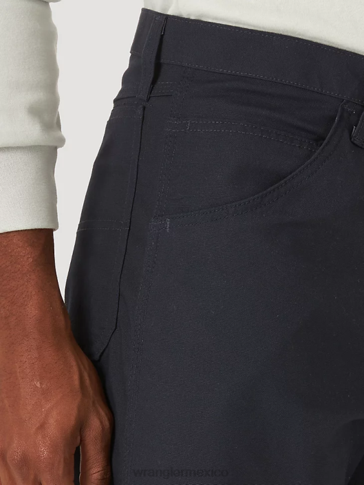ropa mx Wrangler hombres Pantalón de carpintero resistente al fuego riggs workwear fr azul marino (fr3wacb) 62D6264