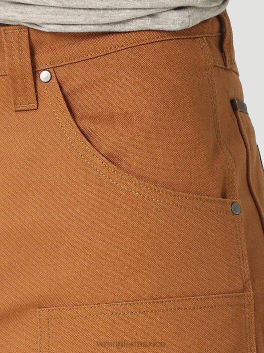 ropa mx Wrangler hombres Pantalón de trabajo utilitario de ajuste relajado Riggs caucho (112317891) 62D6677