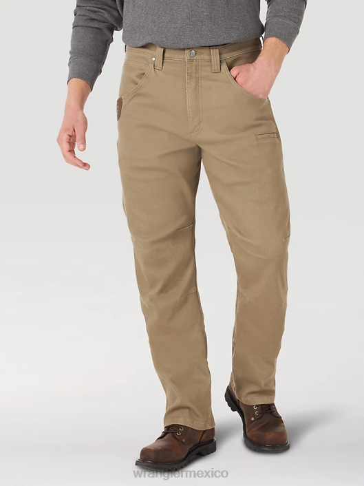 ropa mx Wrangler hombres Riggs Workwear Utility pantalón corto relajado raya diplomática gris (112325410) 62D6674