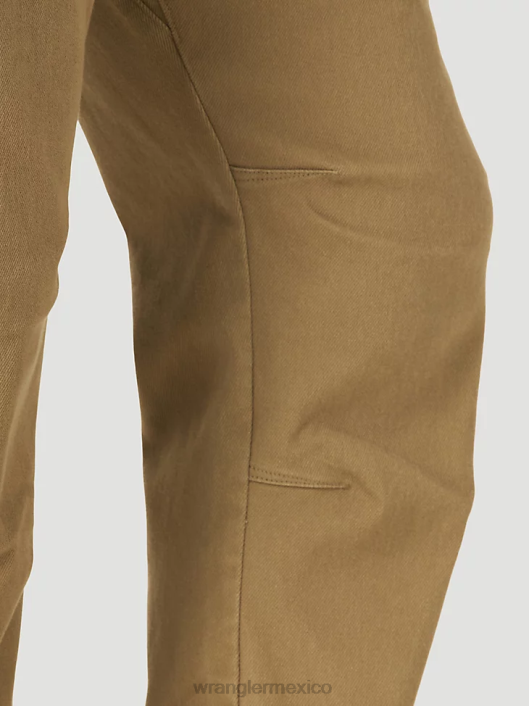 ropa mx Wrangler hombres Riggs Workwear Utility pantalón corto relajado raya diplomática gris (112325410) 62D6674