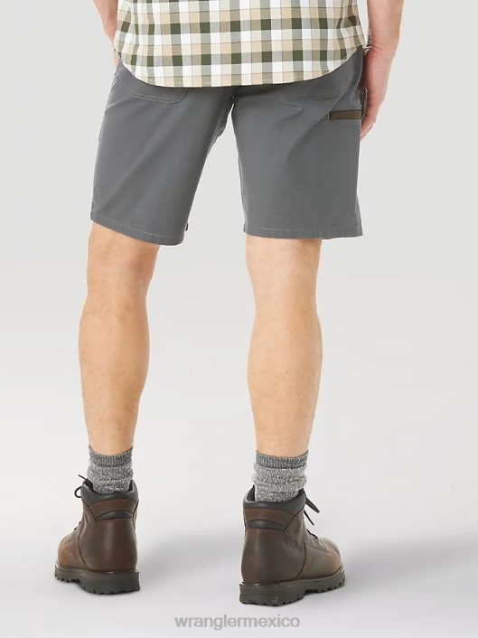 ropa mx Wrangler hombres Ropa de trabajo Riggs pantalón corto de trabajo de corte regular gris (3w341gy) 62D6664