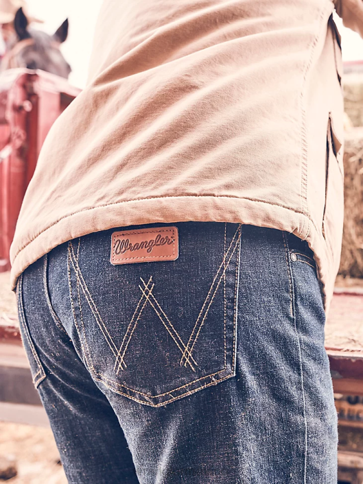 ropa mx Wrangler hombres Vaqueros ajustados con flexión activa 20x crepúsculo (02mcwtl) 62D6119