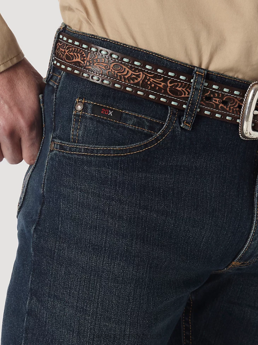 ropa mx Wrangler hombres Vaqueros ajustados de competición 20x advanced comfort 02 cerveza de raíz (02macrb) 62D6134