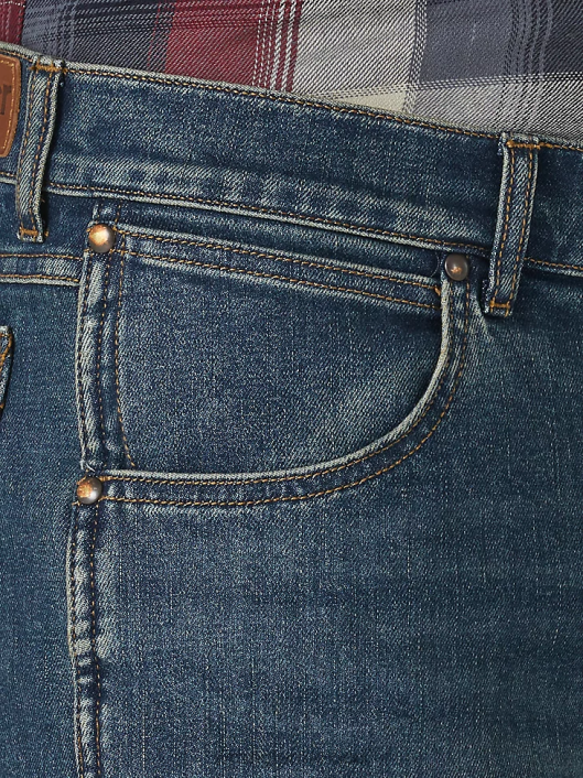 ropa mx Wrangler hombres Vaqueros ajustados y rectos con diseño flexible para cualquier clima bronco (mgw88bo) 62D6178