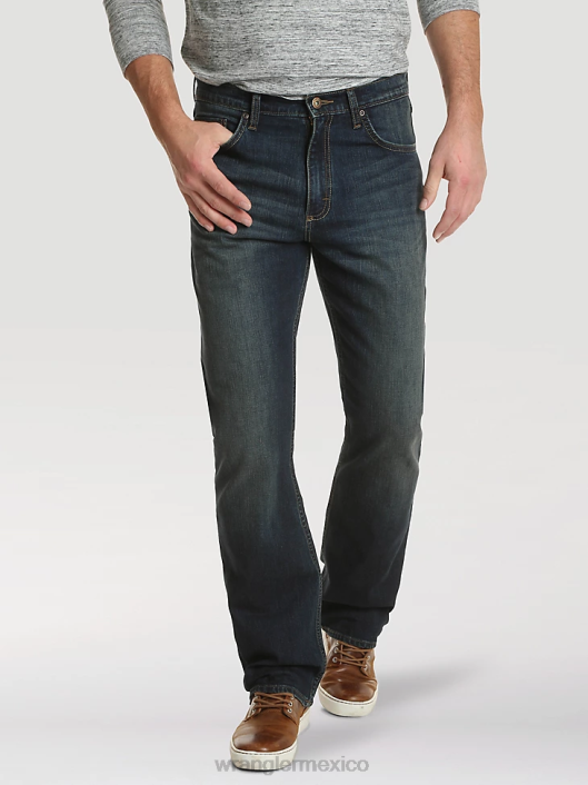ropa mx Wrangler hombres Vaqueros bootcut de ajuste relajado Authentics camino de tierra (10zm4rbrd) 62D6121