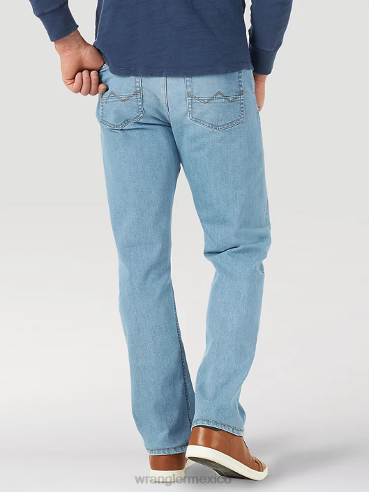ropa mx Wrangler hombres Vaqueros con corte tipo bota de ajuste relajado y flexión premium de Five Star Duncan (98rbwdn) 62D698