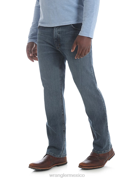 ropa mx Wrangler hombres Vaqueros de corte regular de Five Star Premium Performance Series grava (96cfvgv) 62D671