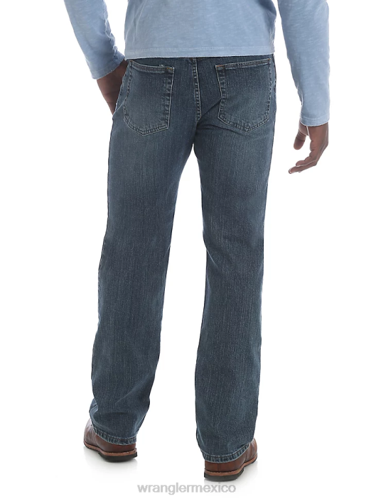 ropa mx Wrangler hombres Vaqueros de corte regular de Five Star Premium Performance Series grava (96cfvgv) 62D671