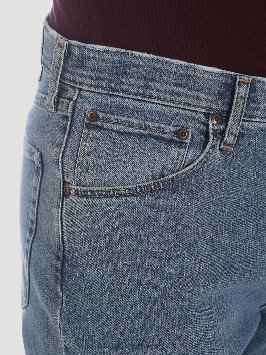 ropa mx Wrangler hombres Vaqueros de corte regular de Five Star Premium Performance Series lavado claro (96cfvlw) 62D669